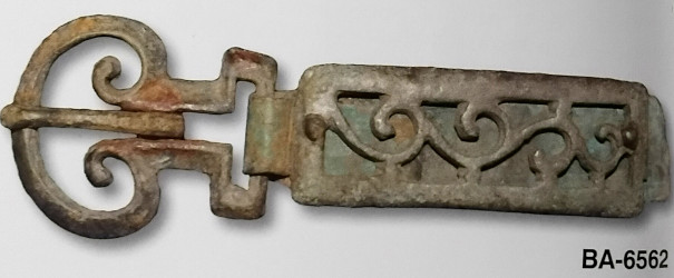 fibbia bronzo romana cingulum II-III secolo produzuione labortemporis