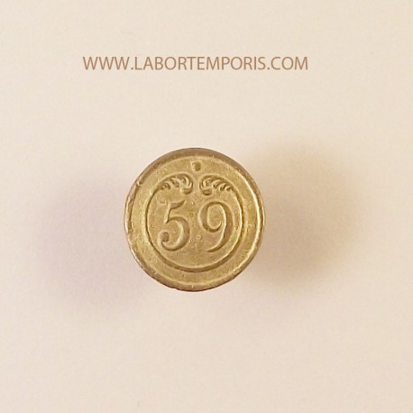 French military button