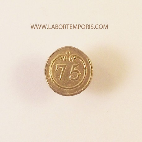 French military button