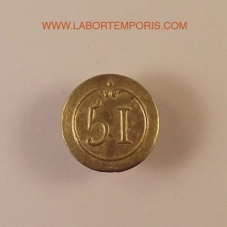 Bottone militare francese