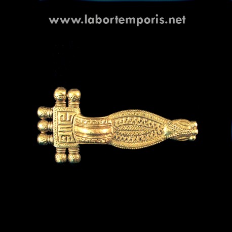 fibbia cintura merovingia
