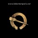 Pennannular brooch